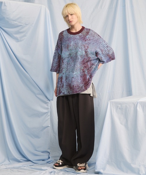 MAISON SPECIAL（メゾンスペシャル）の「《UNISEX》Fraise Layered Square Tank Top/フライスレイヤードスクエアタンクトップ【MAISON SPECIAL/メゾンスペシャル】（タンクトップ・メンズ・ホワイト/ブラック/チャコールグレー/グレー・0/2/1）」の12枚目の写真