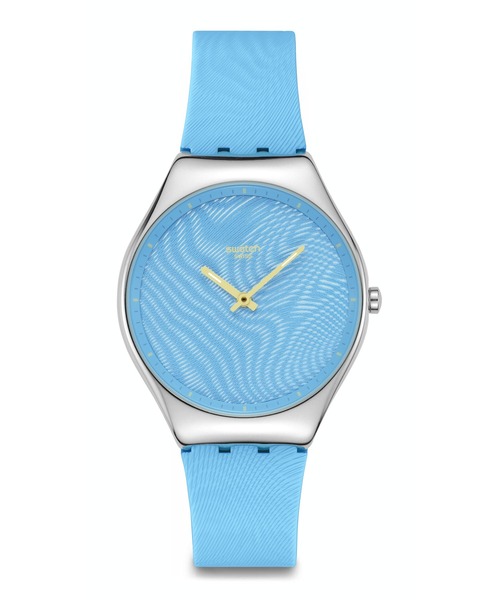SWATCH(スウォッチ)の「IRIDESCENTLY BLUE/PEACH(アナログ腕時計・レディース・オレンジ/ブルー・FREE)」の16枚目の写真