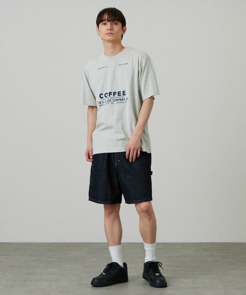 Lee(リー)の「Lee/リー COMFY PAINTER SHORTS【SLIMからWIDEまで選べる4シルエット】(デニムパンツ・メンズ・オリーブ/インディゴブルー/チャコール・31/33/35/29)」の19枚目の写真