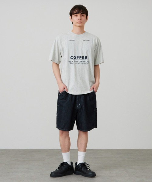 Lee(リー)の「Lee/リー COMFY PAINTER SHORTS【SLIMからWIDEまで選べる4シルエット】(デニムパンツ・メンズ・オリーブ/インディゴブルー/チャコール・31/33/35/29)」の21枚目の写真