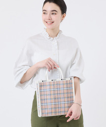 WOVEN MED DRAWST TOTE マルチメッシュサンド