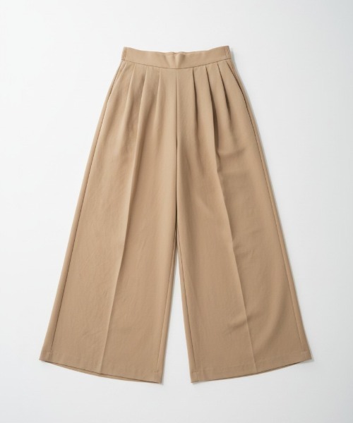 Nunc.(ヌンク)の「ノルディスワイドパンツ(その他パンツ・レディース・チャコールグレー/ベージュ/オフホワイト/ブラック・FREE)」の9枚目の写真