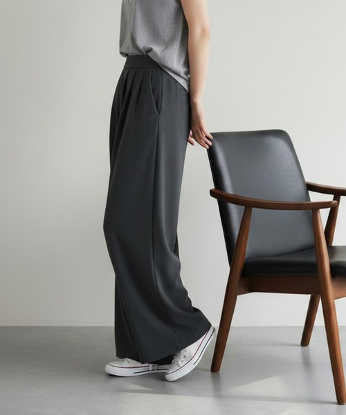 Nunc.(ヌンク)の「ノルディスワイドパンツ(その他パンツ・レディース・チャコールグレー/ベージュ/オフホワイト/ブラック・FREE)」の22枚目の写真