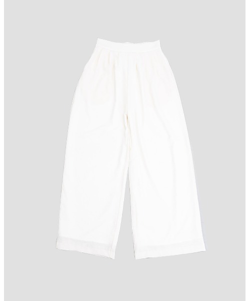 Nunc.(ヌンク)の「ノルディスワイドパンツ(その他パンツ・レディース・チャコールグレー/ベージュ/オフホワイト/ブラック・FREE)」の8枚目の写真