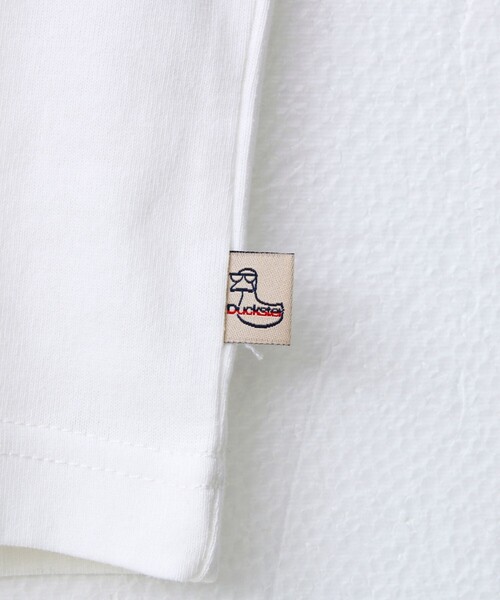 FREDY MAC（フレディーマック）の「【Duckster/ダックスター】16/-天竺DUNKルーズTEE（Tシャツ/カットソー・メンズ・ホワイト・M）」の2枚目の写真