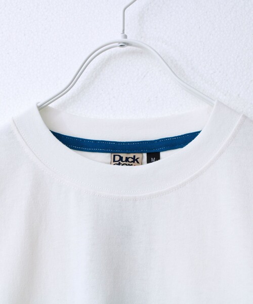 FREDY MAC（フレディーマック）の「【Duckster/ダックスター】16/-天竺DUNKルーズTEE（Tシャツ/カットソー・メンズ・ホワイト・M）」の5枚目の写真