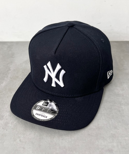 EK BY NEW ERA(イーケーバイニューエラ)の「NEW ERA(ニューエラ)/ニューヨークヤンキース 帽子/950AF POLY 24187(キャップ・レディース・ブラック・FREE)」の15枚目の写真