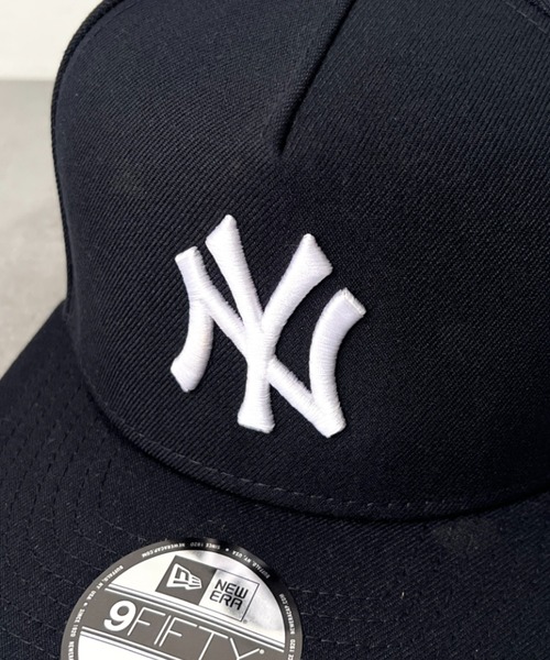EK BY NEW ERA(イーケーバイニューエラ)の「NEW ERA(ニューエラ)/ニューヨークヤンキース 帽子/950AF POLY 24187(キャップ・レディース・ブラック・FREE)」の12枚目の写真