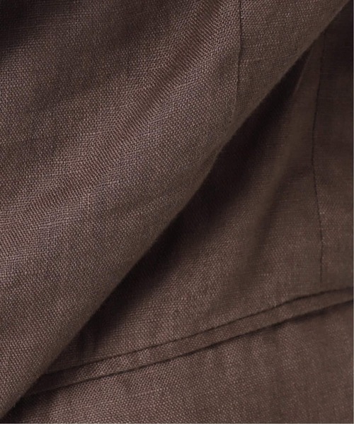 JOURNAL STANDARD(ジャーナルスタンダード)の「《追加2》リネン SB-2B ジャケット(テーラードジャケット・レディース・ブラウン/ブラック・FREE)」の22枚目の写真