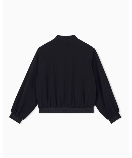 ARMANI EXCHANGE（アルマーニエクスチェンジ）の「【A|X アルマーニ エクスチェンジ】axロゴテープ ボンバーブルゾンジャケット（ZOZO限定カラー含）（ブルゾン・レディース・ブラック/ライトベージュ・X-SMALL/X-LARGE/SMALL/MEDIUM/LARGE）」の13枚目の写真