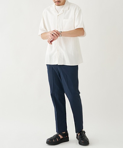 MAGASIN DE MODE TOOLS（マガジンデモードトゥールズ）の「【MAGASIN DE MODE TOOLS】麻調スーパーストレッチパンツ　リネンライク　MZJ（その他パンツ・メンズ・ネイビー/グレー・M/L/LL）」の17枚目の写真