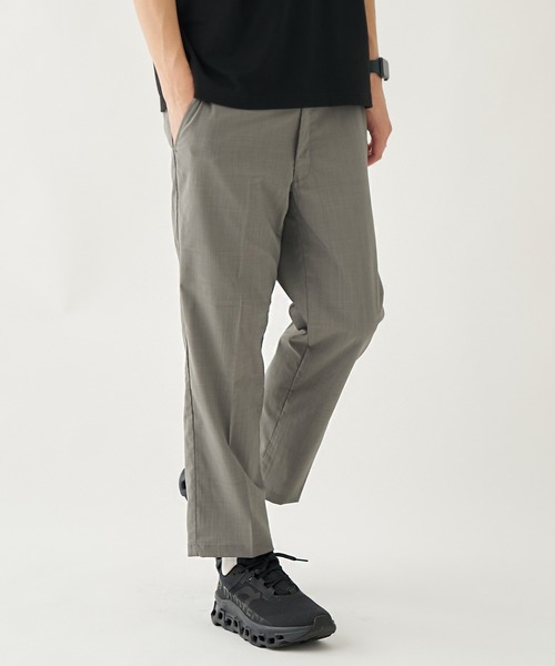 MAGASIN DE MODE TOOLS（マガジンデモードトゥールズ）の「【MAGASIN DE MODE TOOLS】麻調スーパーストレッチパンツ　リネンライク　MZJ（その他パンツ・メンズ・ネイビー/グレー・M/L/LL）」の6枚目の写真