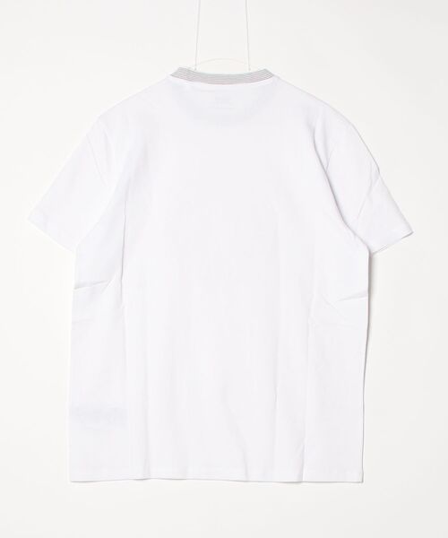 Guess(ゲス)の「CIRCLE Logo Embroidery Tee(Tシャツ/カットソー・メンズ・ブラック/ホワイト・SMALL/MEDIUM/LARGE/X-LARGE)」の13枚目の写真