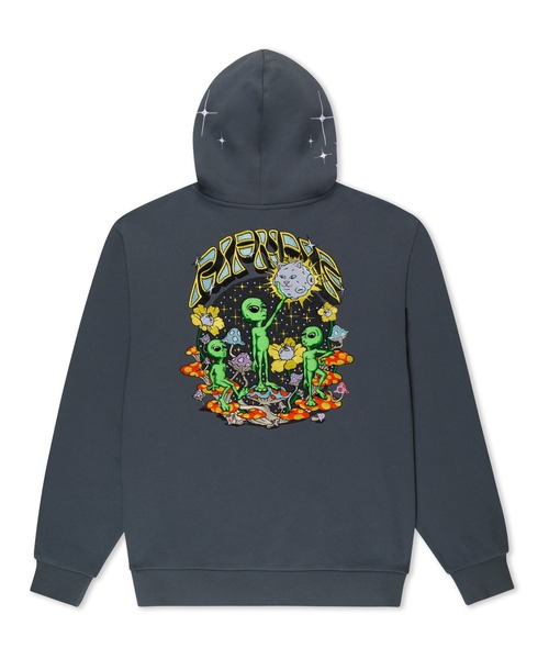 RIPNDIP(リップンディップ)の「FIND UR WAY HOME HOODIE(パーカー・メンズ・チャコールグレー・SMALL/MEDIUM)」の1枚目の写真