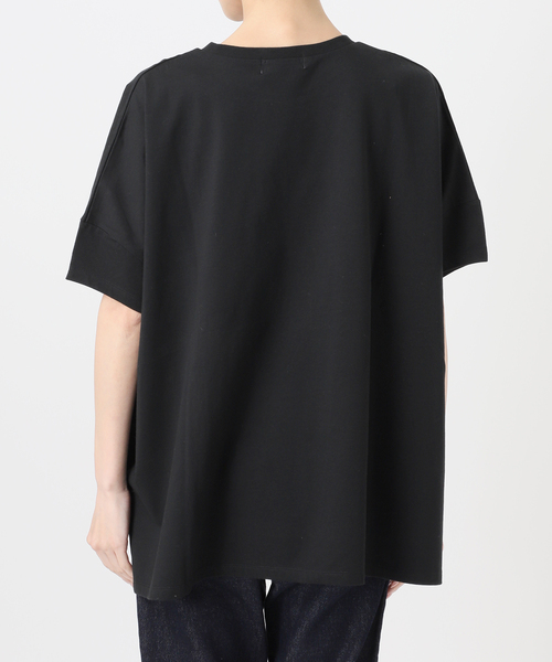 SLOBE IENA(スローブイエナ)の「LIFE フォトドルマンTシャツ(Tシャツ/カットソー・レディース・ホワイト/ブラック・FREE)」の11枚目の写真