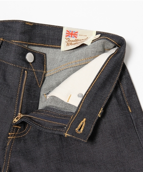Traditional Weatherwear（トラディショナルウェザーウェア）の「BF デニム スキニー（デニムパンツ・レディース・インディゴブルー・SMALL/LARGE/MEDIUM）」の9枚目の写真