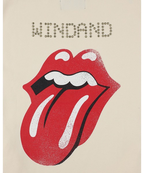 WIND AND SEA(ウィンダンシー)の「The Rolling Stones x WDS Studs&Rhine Stones Crewn(Tシャツ/カットソー・メンズ・チャコール/オフホワイト・MEDIUM/SMALL/LARGE)」の9枚目の写真