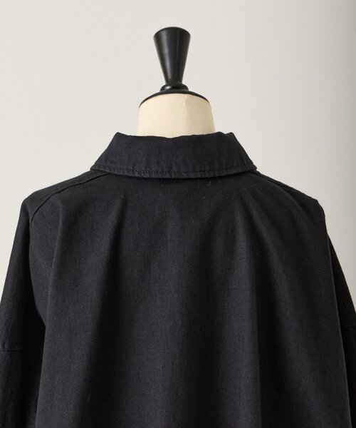 BEARDSLEY(ビアズリー)の「後ろぷっくりコットンジャケット【セットアップ】(その他アウター・レディース・ブラック・FREE)」の15枚目の写真