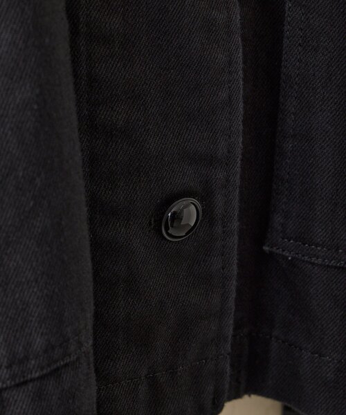 BEARDSLEY(ビアズリー)の「後ろぷっくりコットンジャケット【セットアップ】(その他アウター・レディース・ブラック・FREE)」の17枚目の写真