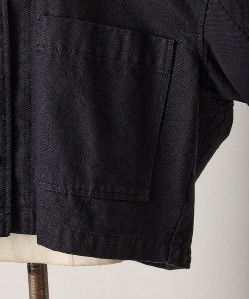 BEARDSLEY(ビアズリー)の「後ろぷっくりコットンジャケット【セットアップ】(その他アウター・レディース・ブラック・FREE)」の20枚目の写真