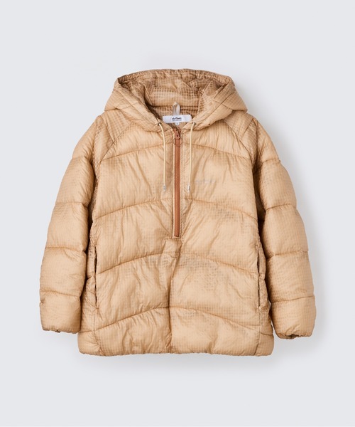WILD THINGS(ワイルドシングス)の「シアーチェック POロフトパーカー|SEER CHECK PO LOFT PARKA(ブルゾン・レディース・ライトパープル/ピンクベージュ/グリーン/ブラック・M/S)」の4枚目の写真