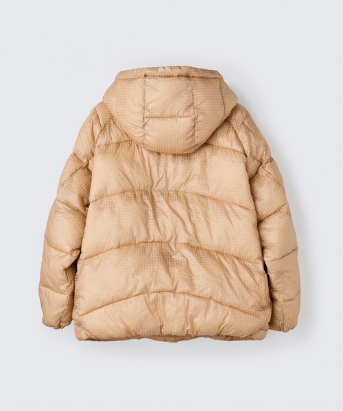 WILD THINGS(ワイルドシングス)の「シアーチェック POロフトパーカー|SEER CHECK PO LOFT PARKA(ブルゾン・レディース・ライトパープル/ピンクベージュ/グリーン/ブラック・M/S)」の8枚目の写真
