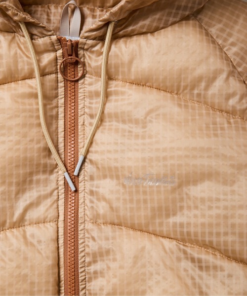 WILD THINGS(ワイルドシングス)の「シアーチェック POロフトパーカー|SEER CHECK PO LOFT PARKA(ブルゾン・レディース・ライトパープル/ピンクベージュ/グリーン/ブラック・M/S)」の10枚目の写真