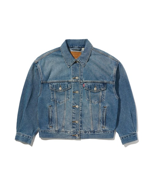 Levi's(リーバイス)の「Levi's/リーバイス 90S トラッカージャケット(デニムジャケット・レディース・インディゴブルー・M/S/XS)」の4枚目の写真