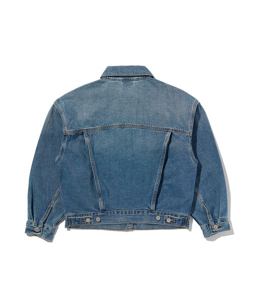 Levi's(リーバイス)の「Levi's/リーバイス 90S トラッカージャケット(デニムジャケット・レディース・インディゴブルー・M/S/XS)」の5枚目の写真