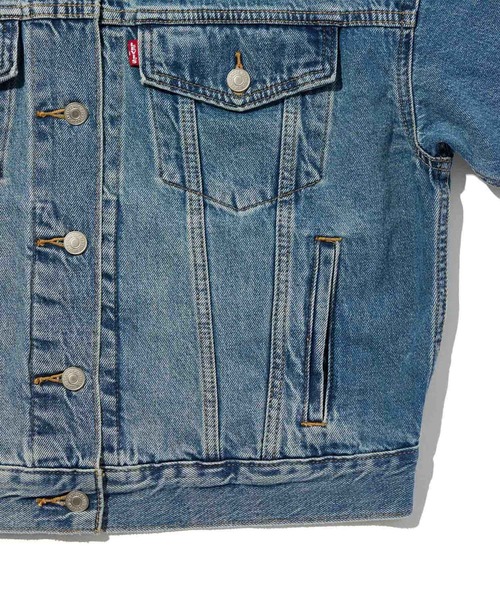 Levi's(リーバイス)の「Levi's/リーバイス 90S トラッカージャケット(デニムジャケット・レディース・インディゴブルー・M/S/XS)」の8枚目の写真