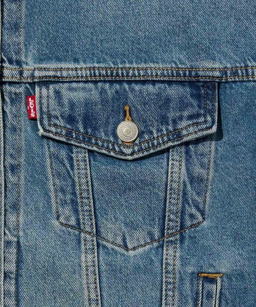 Levi's(リーバイス)の「Levi's/リーバイス 90S トラッカージャケット(デニムジャケット・レディース・インディゴブルー・M/S/XS)」の9枚目の写真