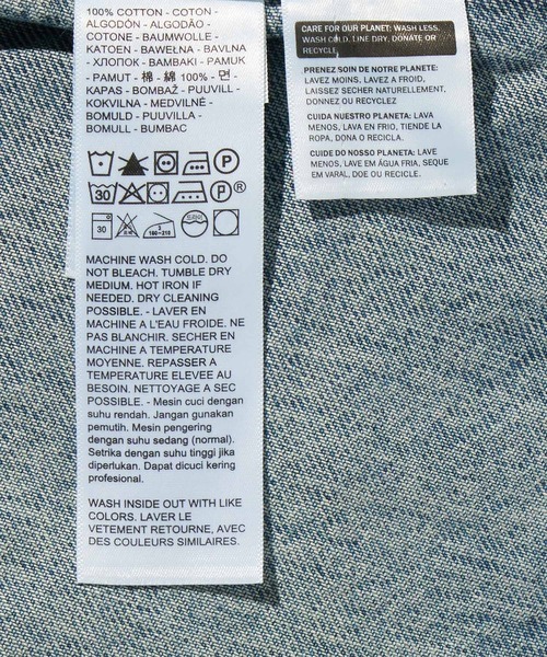 Levi's(リーバイス)の「Levi's/リーバイス 90S トラッカージャケット(デニムジャケット・レディース・インディゴブルー・M/S/XS)」の10枚目の写真