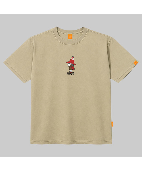 LLAMO(エラモ)の「コマヨジョン 半袖Tシャツ 男女共用 ビッグサイズ S 4XL(Tシャツ/カットソー・レディース・ホワイト/ベージュ/ピンク・SMALL/MEDIUM/LARGE/X-LARGE/2XL/4XL/3XL)」の1枚目の写真