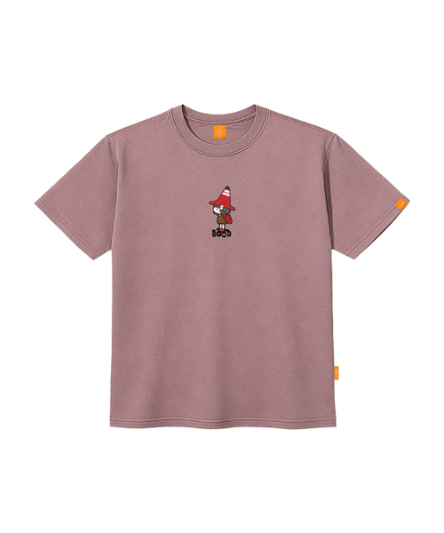 LLAMO(エラモ)の「コマヨジョン 半袖Tシャツ 男女共用 ビッグサイズ S 4XL(Tシャツ/カットソー・レディース・ホワイト/ベージュ/ピンク・SMALL/MEDIUM/LARGE/X-LARGE/2XL/4XL/3XL)」の4枚目の写真