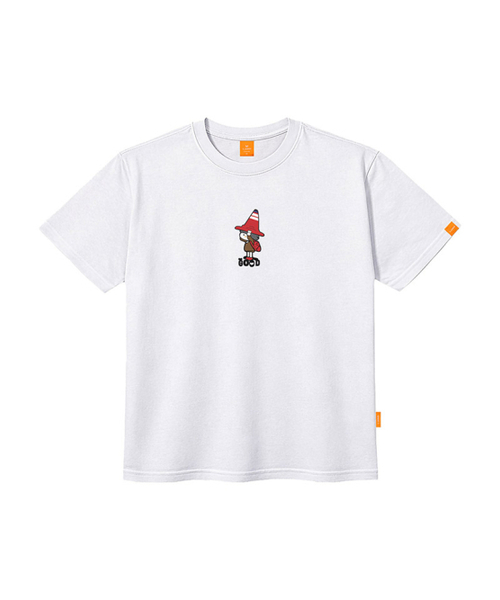 LLAMO(エラモ)の「コマヨジョン 半袖Tシャツ 男女共用 ビッグサイズ S 4XL(Tシャツ/カットソー・レディース・ホワイト/ベージュ/ピンク・SMALL/MEDIUM/LARGE/X-LARGE/2XL/4XL/3XL)」の5枚目の写真