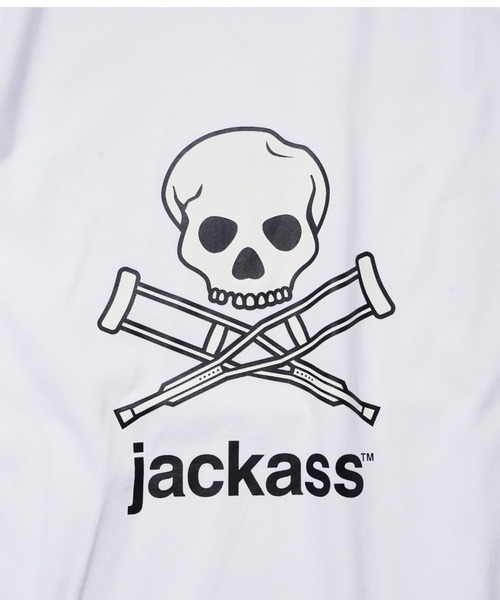 BENCH'S SELECT(ベンチセレクト)の「【jackass/ジャッカス】公式ライセンス グラフィックT 綿100%(Tシャツ/カットソー・メンズ・ブラック/ホワイト・X-LARGE/LARGE/MEDIUM)」の3枚目の写真