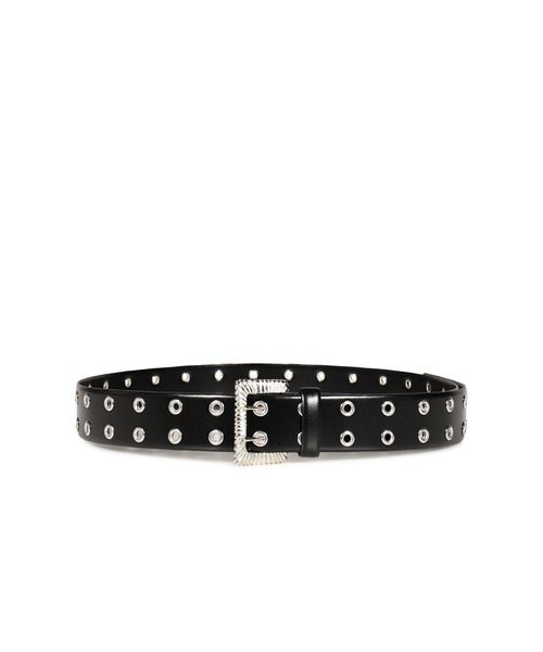 TOGA(トーガ)の「EYELET METAL BELT(ベルト・メンズ・ブラック・OS)」の1枚目の写真