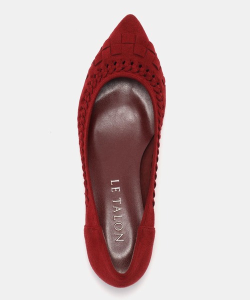 FLAT(フラット)の「《追加2》ポインテッドサシメッシュフラット(バレエシューズ・レディース・ボルドー/モスグリーン・22cm/22.5cm/23cm/23.5cm/24cm/24.5cm/25.5cm/25cm)」の14枚目の写真