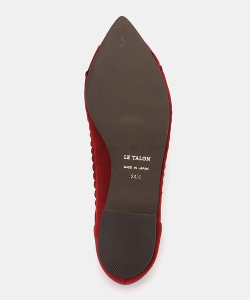 FLAT(フラット)の「《追加2》ポインテッドサシメッシュフラット(バレエシューズ・レディース・ボルドー/モスグリーン・22cm/22.5cm/23cm/23.5cm/24cm/24.5cm/25.5cm/25cm)」の15枚目の写真
