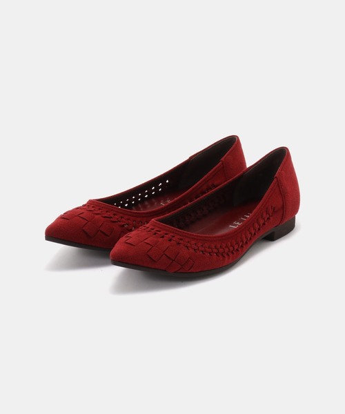 FLAT(フラット)の「《追加2》ポインテッドサシメッシュフラット(バレエシューズ・レディース・ボルドー/モスグリーン・22cm/22.5cm/23cm/23.5cm/24cm/24.5cm/25.5cm/25cm)」の19枚目の写真