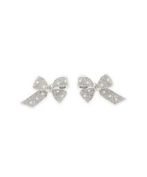 LILY BROWN（リリーブラウン）の「[L.B CANDY STOCK] ビジューリボンピアス（ピアス（両耳用））」