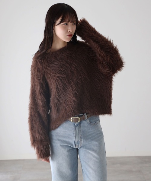 model：164cm. 着用サイズ：FREE