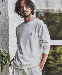 msw1921- Embroidered Back Fleece Sweatshirt バックフリーストレーナー(WR26W-12)