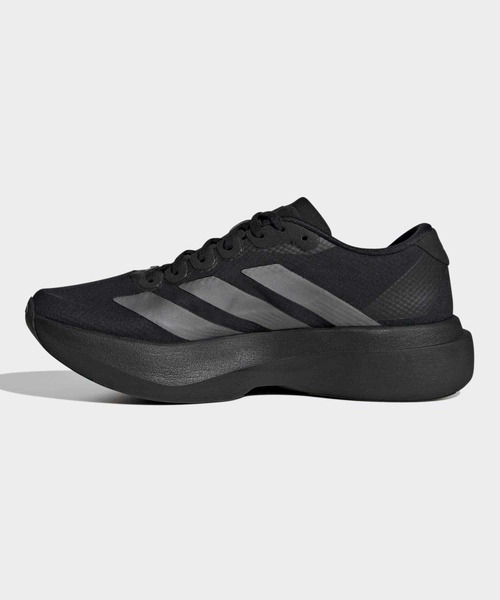 adidas(アディダス)の「アディゼロ EVO SL ウーブン / Adizero EVO SL WOVEN W / ランニングシューズ / アディダス adidas(スニーカー・レディース・ブラック・25.0cm/25.5cm/26.0cm/22.0cm/22.5cm/23.0cm/23.5cm/24.0cm/24.5cm)」の6枚目の写真