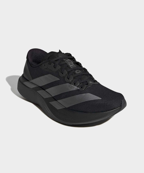 adidas(アディダス)の「アディゼロ EVO SL ウーブン / Adizero EVO SL WOVEN W / ランニングシューズ / アディダス adidas(スニーカー・レディース・ブラック・25.0cm/25.5cm/26.0cm/22.0cm/22.5cm/23.0cm/23.5cm/24.0cm/24.5cm)」の4枚目の写真