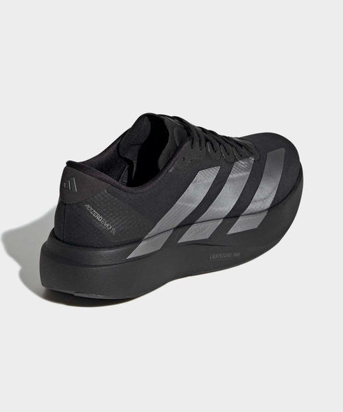 adidas(アディダス)の「アディゼロ EVO SL ウーブン / Adizero EVO SL WOVEN W / ランニングシューズ / アディダス adidas(スニーカー・レディース・ブラック・25.0cm/25.5cm/26.0cm/22.0cm/22.5cm/23.0cm/23.5cm/24.0cm/24.5cm)」の5枚目の写真