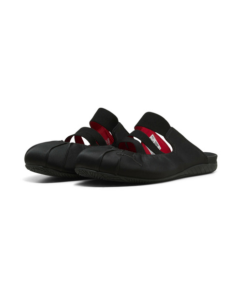 PUMA(プーマ)の「PUMA プーマ ウィメンズ スピードキャット ミュール サテン スニーカー(スニーカー・レディース・ブルーグレー/ブラック×レッド・26.0cm/25.0cm/24.0cm/23.0cm/25.5cm/24.5cm/23.5cm/22.5cm/22.0cm)」の5枚目の写真