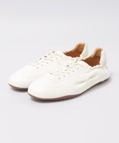City Ambient Products(シティアンビエントプロダクツ)の「FOOT INDUSTRY: SOFT GAT(スニーカー・メンズ・ホワイト/カーキ・42/41)」の1枚目の写真