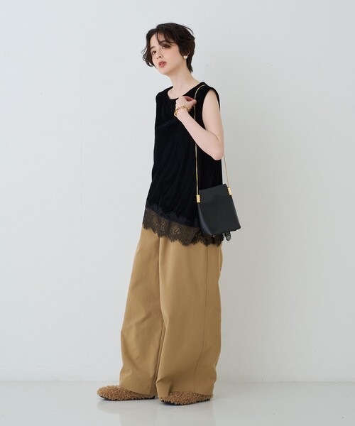 MOHI(モヒ)の「【MOHI / モヒ】ボアフラットバレエシューズ(バレエシューズ・レディース・キャメル・37/36/39/38)」の7枚目の写真