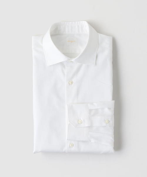EDIFICE(エディフィス)の「ピマコットン イングリッシュカラーシャツ(シャツ/ブラウス・メンズ・ホワイト・SMALL/MEDIUM/LARGE)」の1枚目の写真